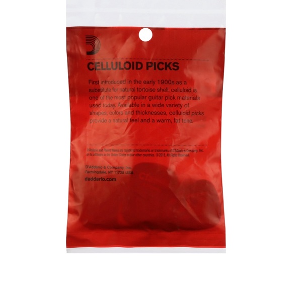 D'Addario Classic Pearl Celluloid Gauge Assortment, 25 Pack Brand New Sealed - Picture 2 of 6